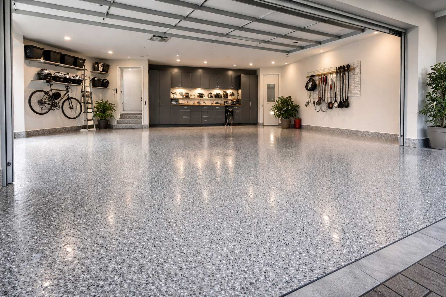 Epoxy Garage Floor Coating in Huntington Beach, CA